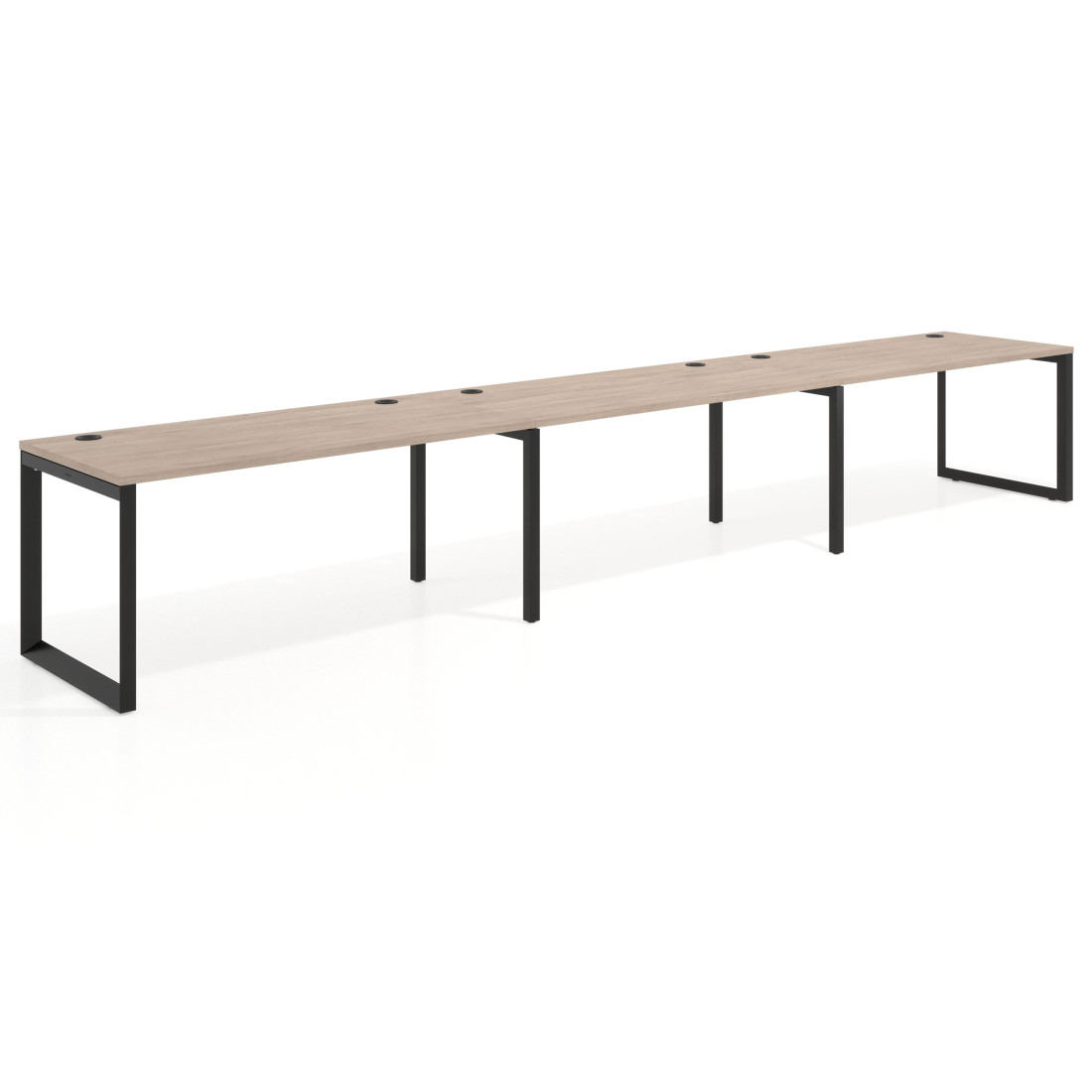 mesa multipuesto 300x80 sahara delta mesa progresiva triple fondo 80cm recto 1
