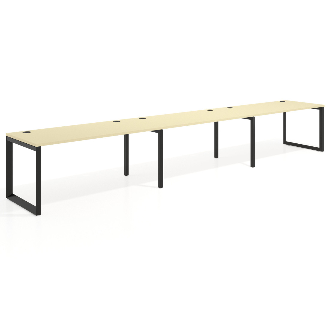 mesa multipuesto 300x80 salvia delta mesa progresiva triple fondo 80cm recto 1