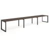 mesa multipuesto 300x80 mistral delta mesa progresiva triple fondo 80cm recto 1