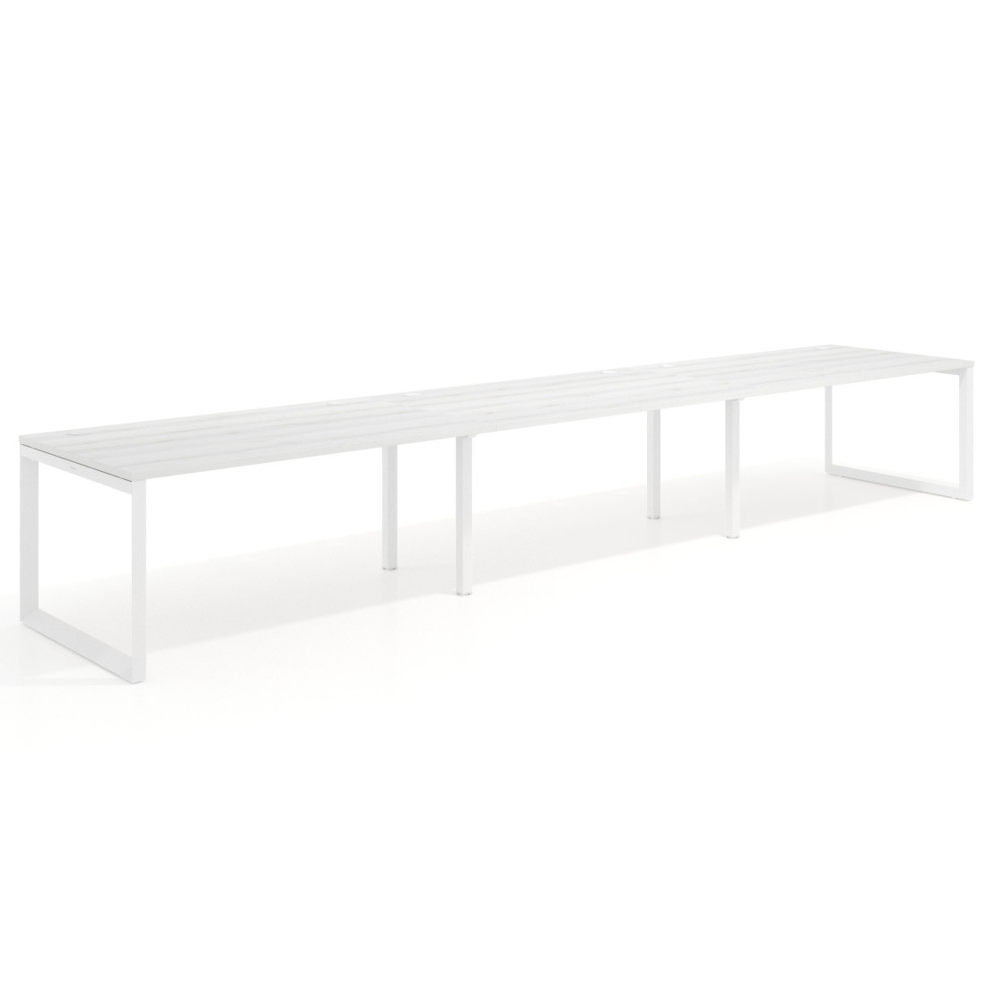 mesa multipuesto 420x100 albo delta mesa progresiva triple fondo 100cm recto 1