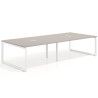 mesa multipuesto 320x142 rayado coco delta mesa bench fondo 142cm recto 1