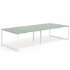 mesa multipuesto 240x142 iris delta mesa bench fondo 142cm recto 1
