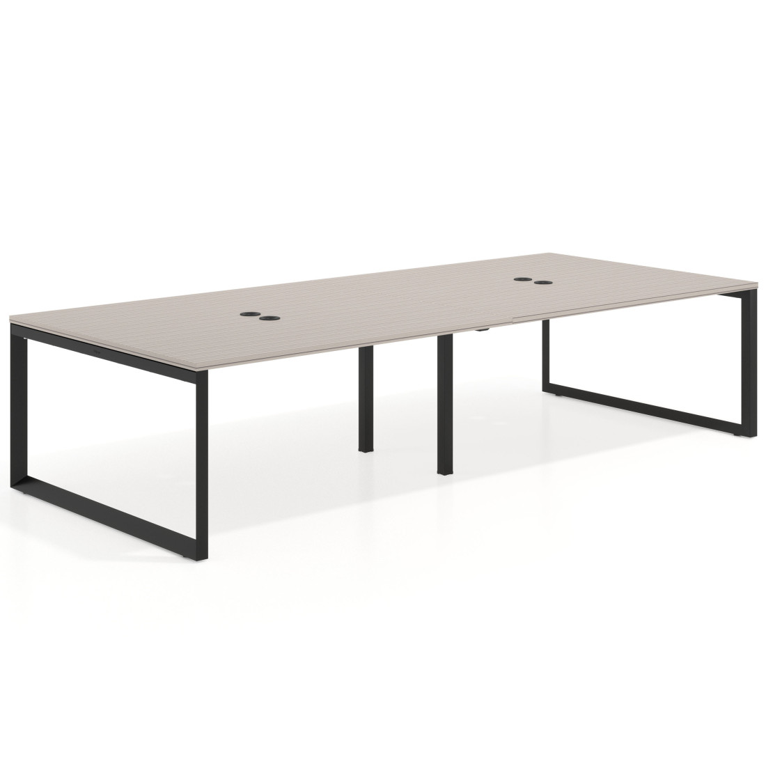 mesa multipuesto 240x142 rayado coco delta mesa bench fondo 142cm recto 1