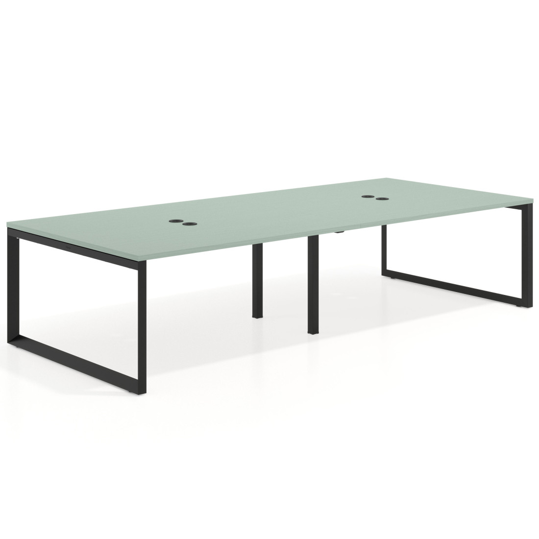 mesa multipuesto 240x142 iris delta mesa bench fondo 142cm recto 1