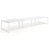 mesa multipuesto 360x142 blanco mate delta mesa bench fondo 142cm recto 1