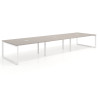 mesa multipuesto 360x142 rayado coco delta mesa bench fondo 142cm recto 1