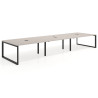 mesa multipuesto 360x142 gris coco delta mesa bench fondo 142cm recto 1