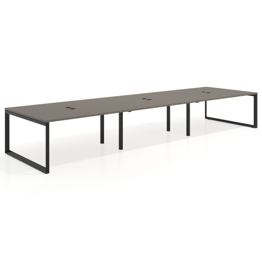 mesa multipuesto 360x142 etna delta mesa bench fondo 142cm recto 1