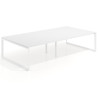 mesa multipuesto 240x166 blanco mate delta mesa bench fondo 166cm recto 1