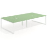 mesa multipuesto 240x166 verde talco delta mesa bench fondo 166cm recto 1