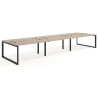 mesa multipuesto 300x142 canvas delta mesa bench fondo 142cm recto 1