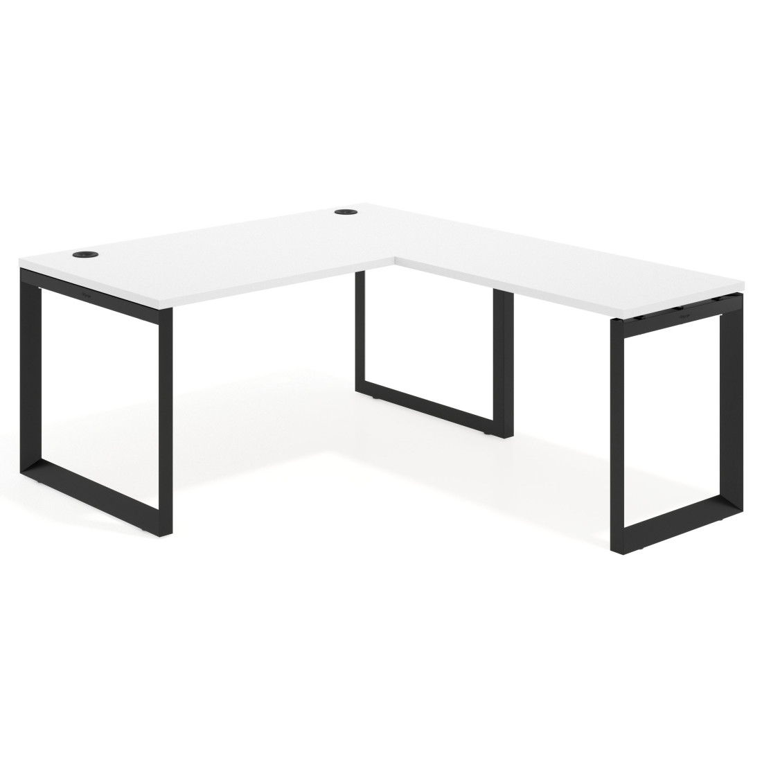 mesa en l 140x180 blanco mate delta mesa de escritorio en l recto 1