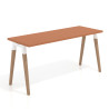 mesa de escritorio 100x60 terracota arki mesa individual fondo 60cm recto 1