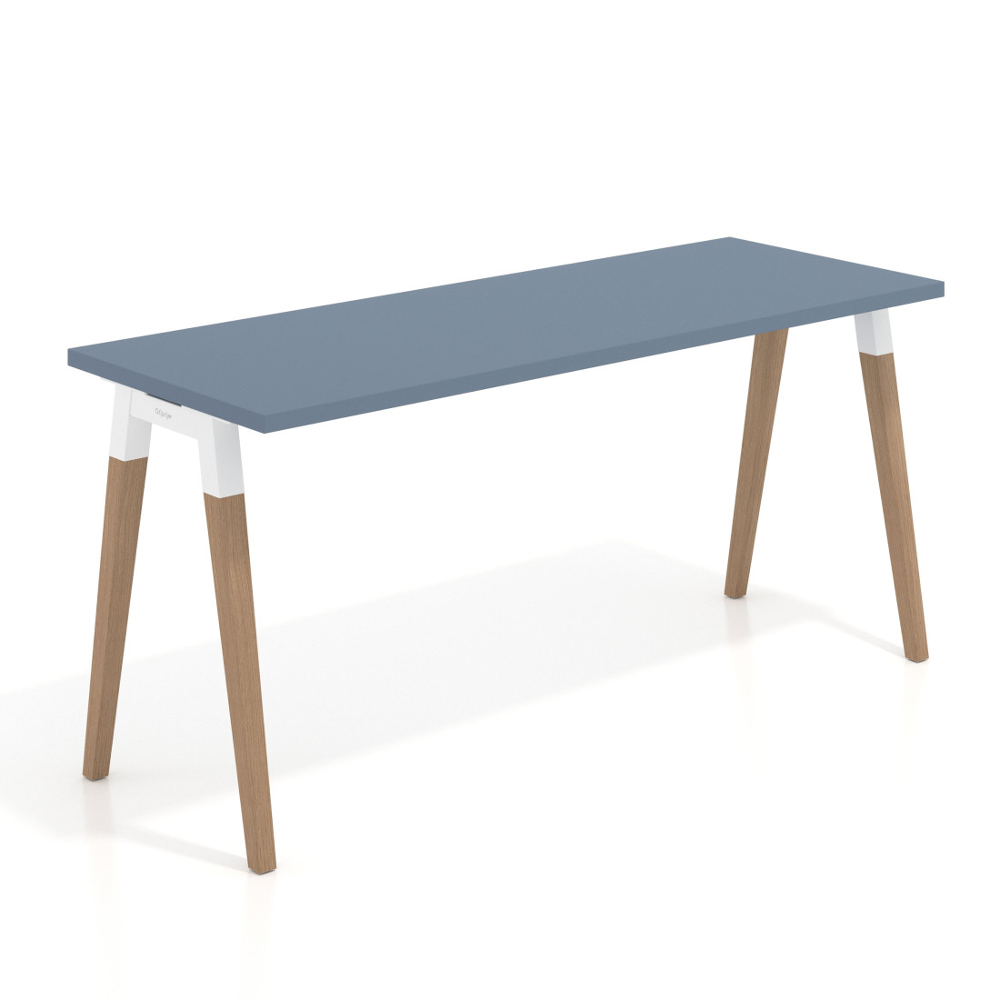 mesa de escritorio 100x60 azul talco arki mesa individual fondo 60cm recto 1
