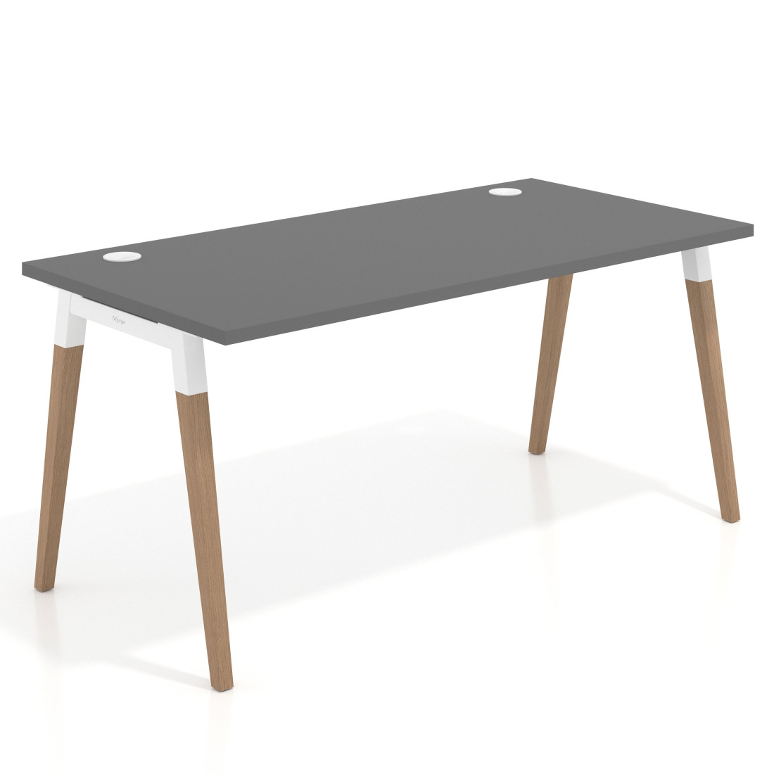mesa de escritorio 100x80 gris tormenta arki mesa individual fondo 80cm recto 1