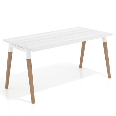 Mesa individual fondo 80cm