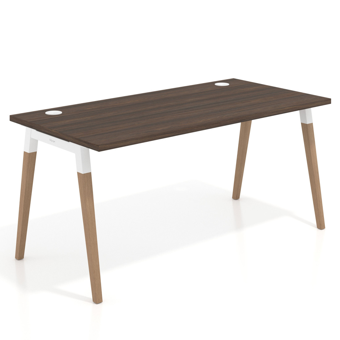 mesa de escritorio 100x80 mistral arki mesa individual fondo 80cm recto 1