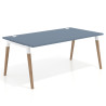 mesa de escritorio 180x100 azul talco arki mesa individual fondo 100cm recto 1