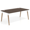 mesa de escritorio 200x100 mistral arki mesa individual fondo 100cm recto 1