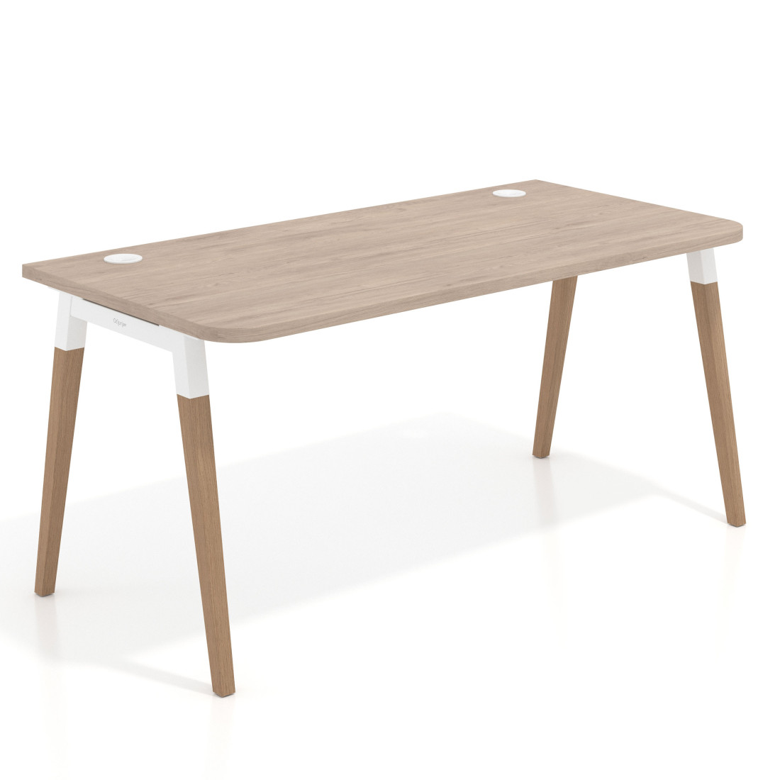 mesa de escritorio 120x80 sahara arki mesa individual ergonomica fondo 80cm curvo 1