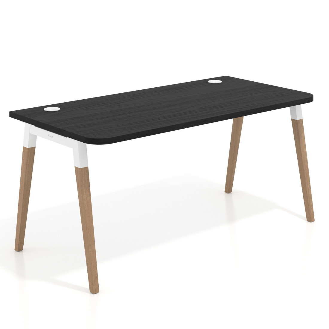 mesa de escritorio 120x80 bocamina arki mesa individual ergonomica fondo 80cm curvo 1