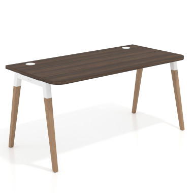 Mesa individual ergonómica fondo 80cm