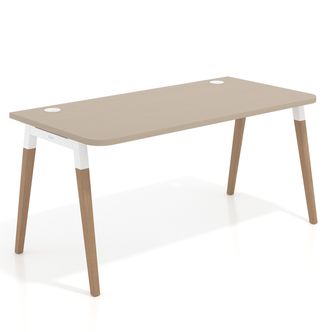 mesa de escritorio 120x80 canvas arki mesa individual ergonomica fondo 80cm curvo 1
