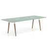 mesa reuniones 220x100 iris arki mesa de reunion fondo 100cm recto 1