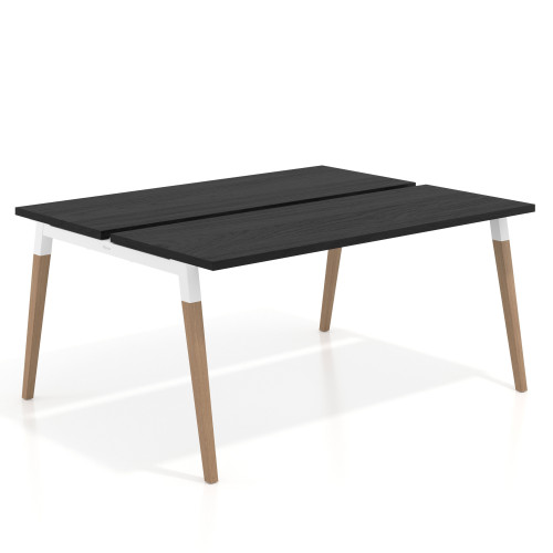 Mesa de oficina multipuesto Arki para 2 personas fondo 126 cm - 120x126