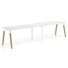 mesa multipuesto 200x80 albo arki mesa progresiva doble fondo 80cm recto 1