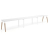 mesa multipuesto 300x80 blanco mate arki mesa progresiva triple fondo 80cm recto 1