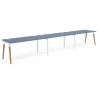mesa multipuesto 300x80 azul talco arki mesa progresiva triple fondo 80cm recto 1