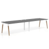 mesa multipuesto 240x120 gris tormenta arki mesa progresiva doble fondo 100cm recto 1
