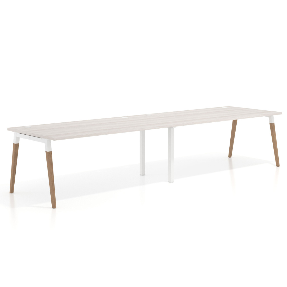 mesa multipuesto 200x100 california arki mesa progresiva doble fondo 100cm recto 1