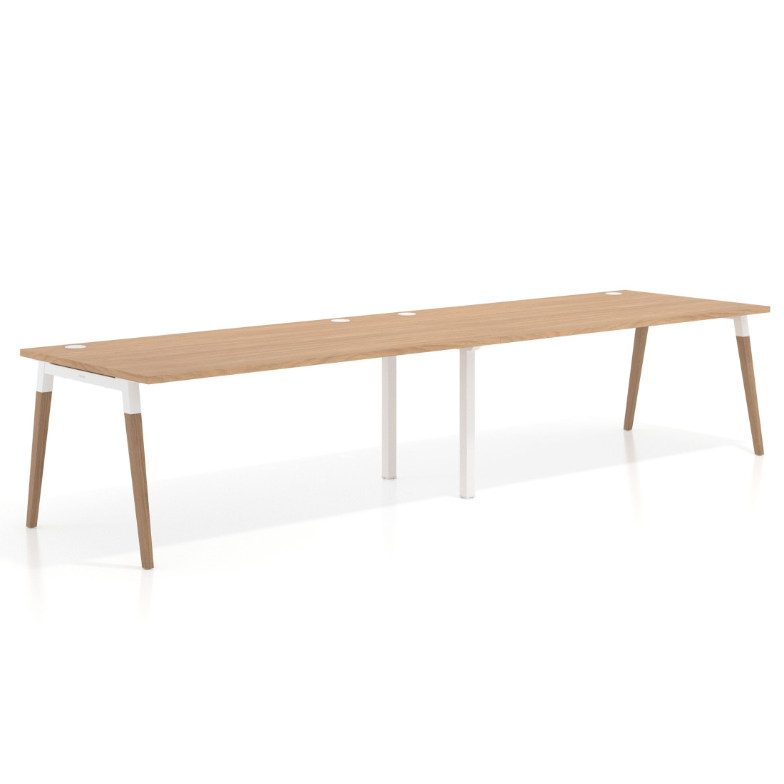 mesa multipuesto 200x100 siroco arki mesa progresiva doble fondo 100cm recto 1