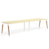 mesa multipuesto 200x100 salvia arki mesa progresiva doble fondo 100cm recto 1