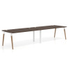 mesa multipuesto 200x100 mistral arki mesa progresiva doble fondo 100cm recto 1