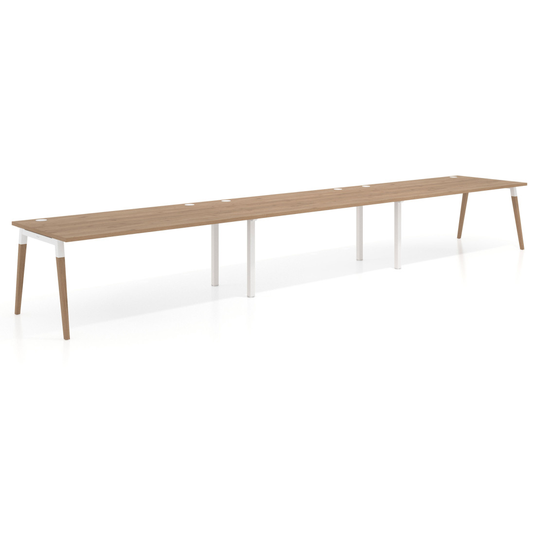 mesa multipuesto 480x160 naturale arki mesa progresiva triple fondo 100cm recto 1