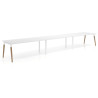 mesa multipuesto 300x100 blanco mate arki mesa progresiva triple fondo 100cm recto 1