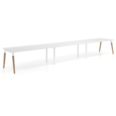 Colecci&oacute;n Mesa progresiva triple, fondo 100cm
