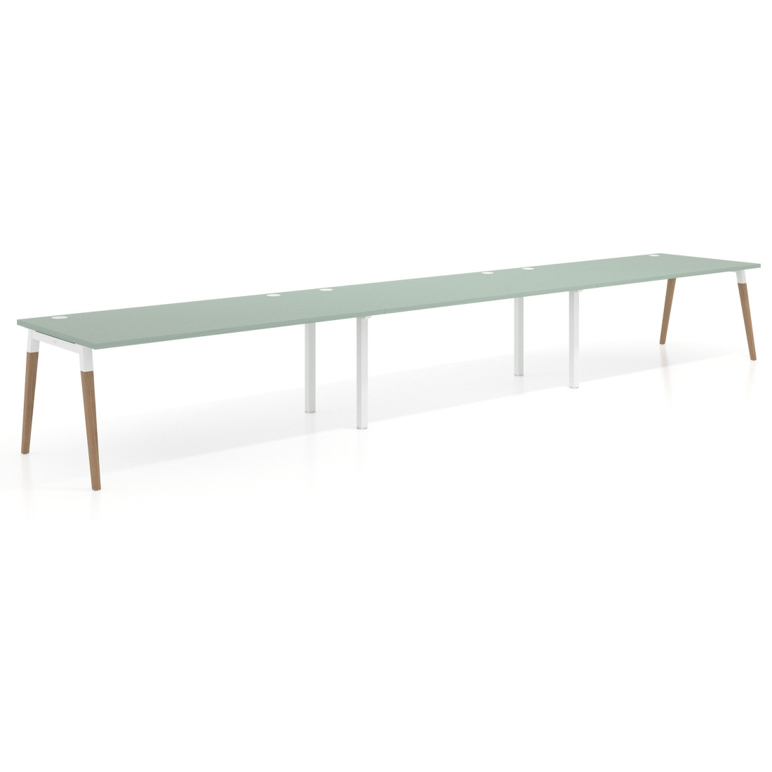 mesa multipuesto 300x100 iris arki mesa progresiva triple fondo 100cm recto 1