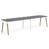 mesa multipuesto 240x80 gris tormenta arki mesa progresiva doble fondo 80cm curvo 1