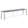 mesa multipuesto 240x80 azul talco arki mesa progresiva doble fondo 80cm curvo 1