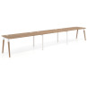 mesa multipuesto 360x80 naturale arki mesa progresiva triple fondo 80cm curvo 1