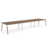 mesa multipuesto 300x126 noce sabi arki mesa bench fondo 126cm recto 1