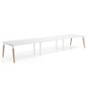 mesa multipuesto 300x126 blanco mate arki mesa bench fondo 126cm recto 1