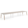 mesa multipuesto 300x126 gris coco arki mesa bench fondo 126cm recto 1