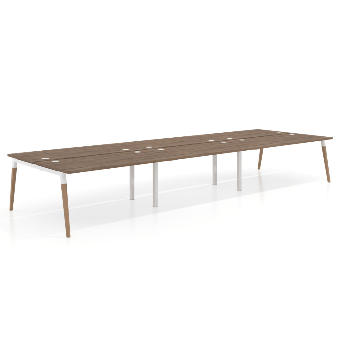 mesa multipuesto 300x166 noce sabi arki mesa bench fondo 166cm recto 1