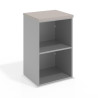estanteria y libreria de oficina gris coco colors estanteria armario 2h 50 sin puertas 1