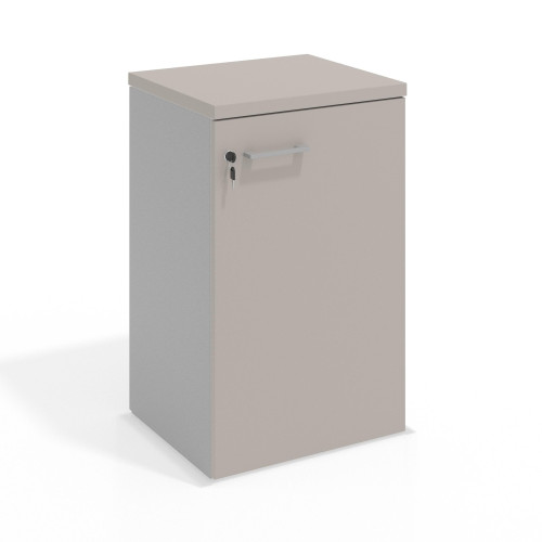 Armario de oficina Colors, medida 78x50 con puertas - GRIS COCO
